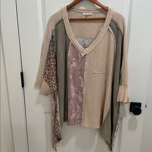 Oli & Hali Cream Knit Top